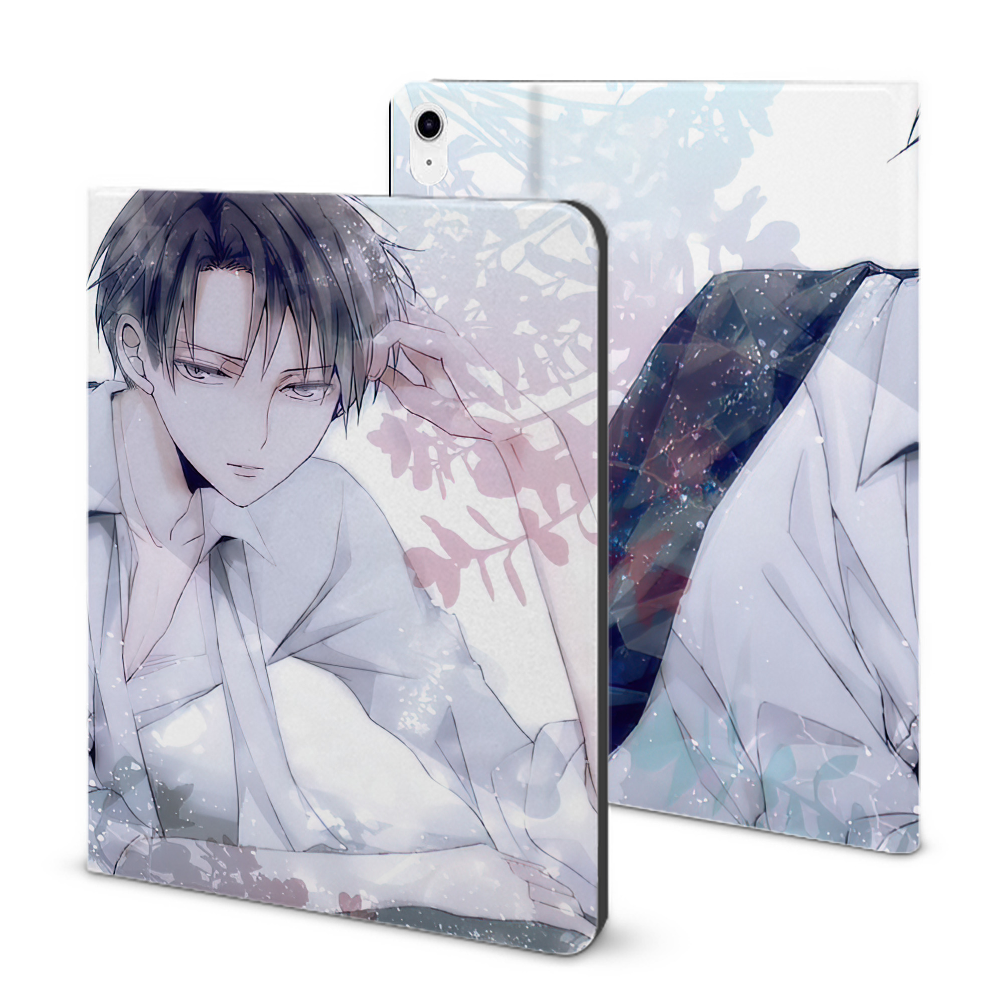 （画像用） 進撃の巨人 Attack on Titan IPad ケース ブック型 PUレザー TPU 耐衝撃 軽量 薄型 ペン収納なし 全面保護 IPad 各モデル対応